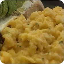 Huevos revueltos en Matilde