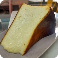 Torta vasca de queso