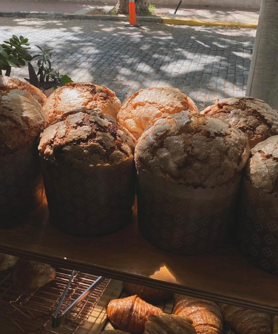 Panettones de Matilde junto a la ventana