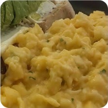Huevos revueltos para dos en Matilde